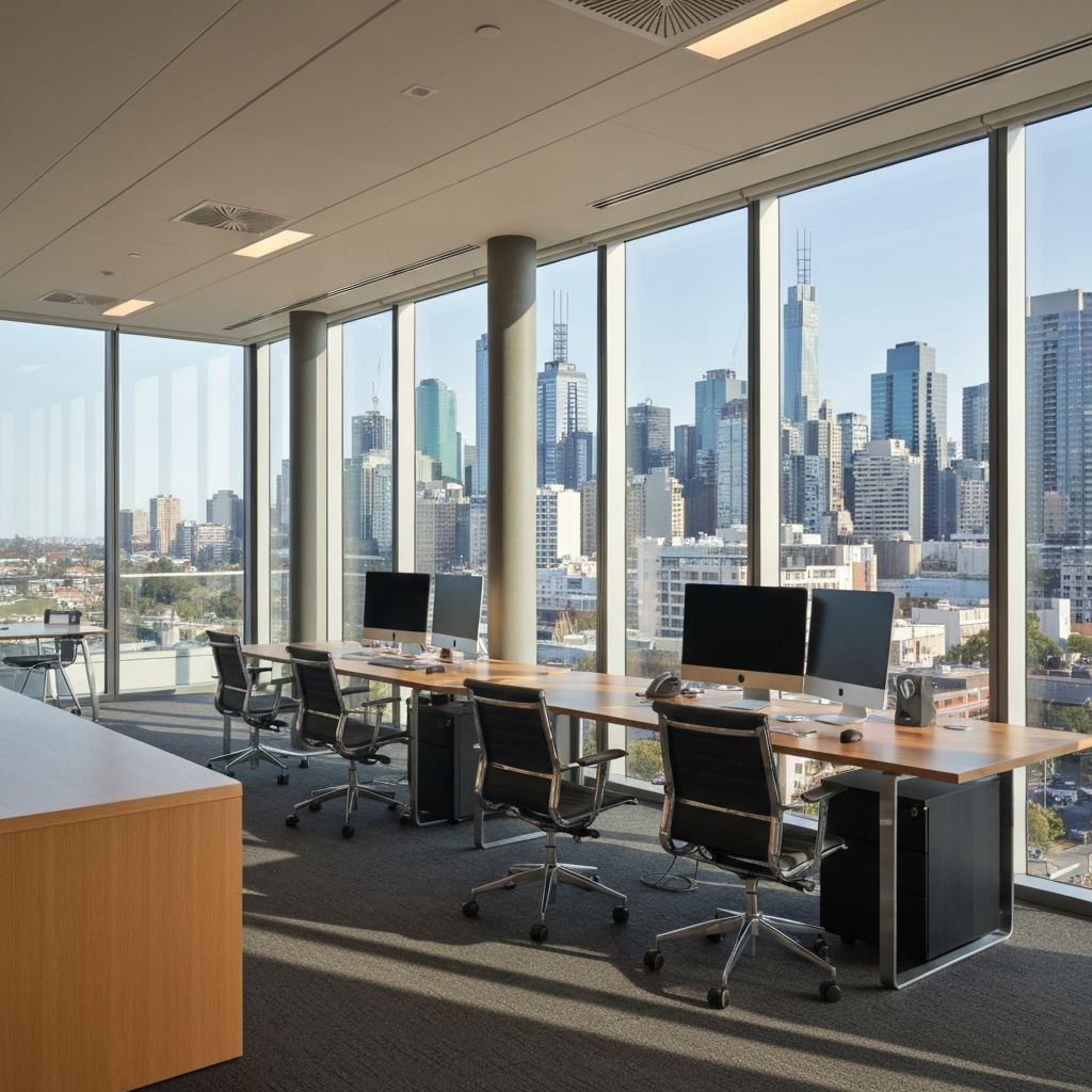 Professional business office in Melbourne, Victoria
